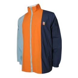 J878 custom-made windbreaker coat color matching high collar lapel bag windbreaker coat shop J878 custom-made windbreaker coat color matching high collar lapel bag windbreaker coat shop